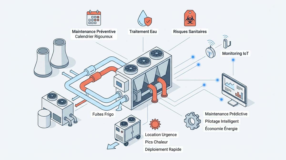 installation industrielle maintenance et monitoring